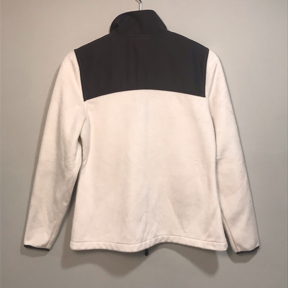 Fila White Fleece Synchilla Jacket XS - Picture 4 of 8